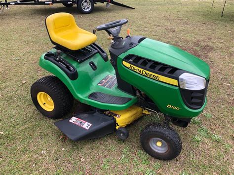 John Deere D100 42” Riding Lawn Mower Ronmowers