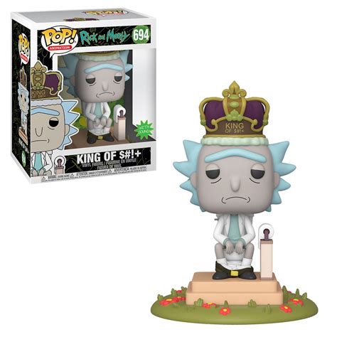 Rick And Morty King Of S Electronic Deluxe Pop Vinyl Figure