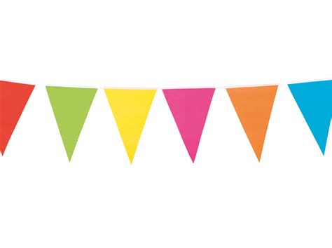 Multicolour Bunting Plastic Flags To Buy