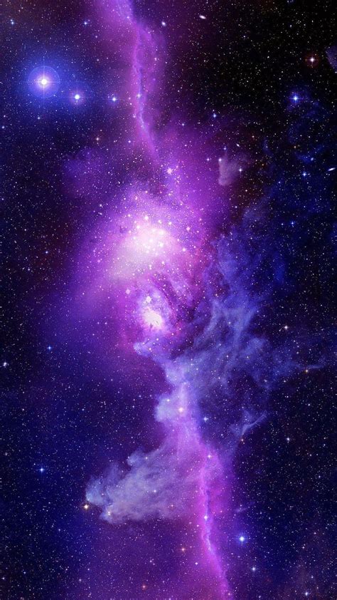 Purple Space Nebula Nebulae Space Iphone Wallpaper