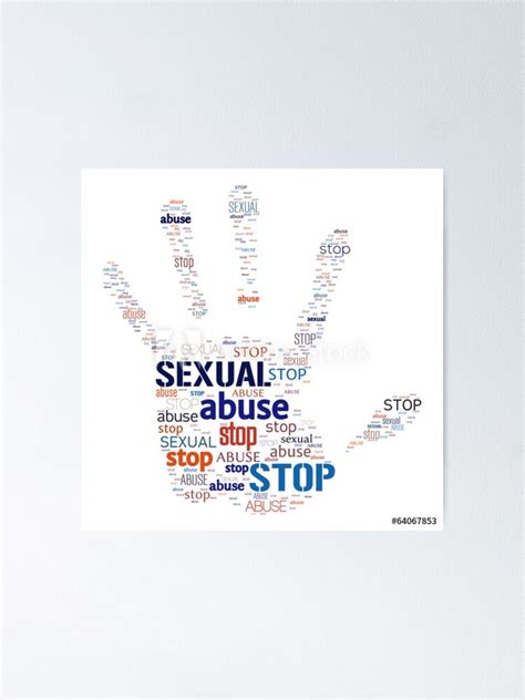 Stop Sexual Abuse Poster By Saposzer Redbubble