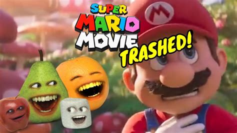 Annoying Orange The Súper Mario Bros Movie Trailer Trashed Fanmade