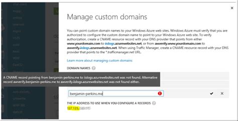 Mapping A Custom Naked Domain To Your Azure Website A With No My Xxx