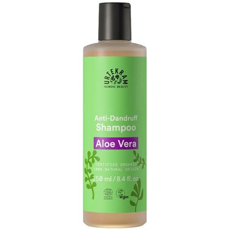 urtekram aloe vera revitalizing anti dandruff shampoo 250 ml kun kr 41 25