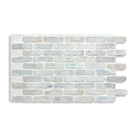 Antico Elements Faux Brick Panels Cotton 475 In X 2725