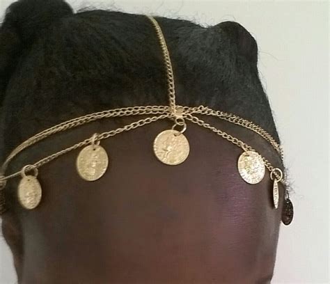 New Design Woman Fashion Metal Head Chain Headband Funickshair