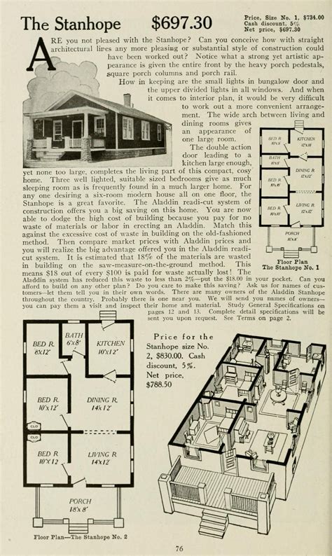 Aladdin Homes Built In A Day Catalog No 29 1917 Aladdin Company