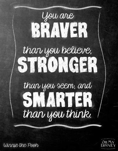Always remember you are braver than you believe stronger than you seem and smarter than you think | baby nursery quotes sign | wall decor nelsonsgifts 5 out of 5 stars (8,950) sale price $25.90 $ 25.90 $ 37.00 original price $37.00 (30%. Smarter Than You Think Quotes. QuotesGram
