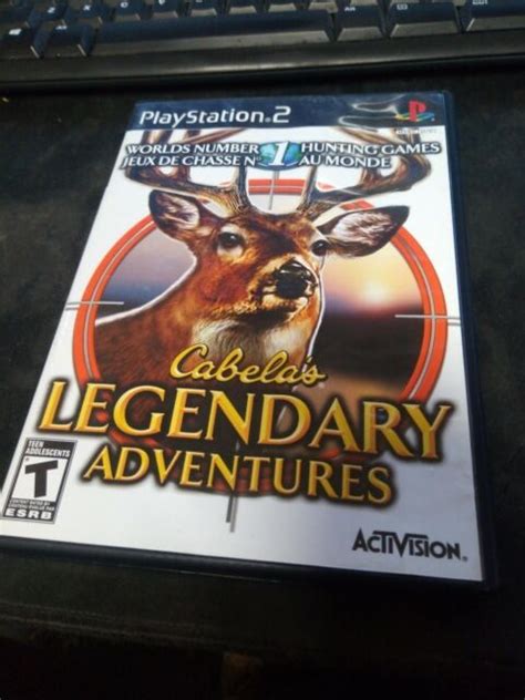 Cabela S Legendary Adventures Sony Playstation 2 2008 Ebay