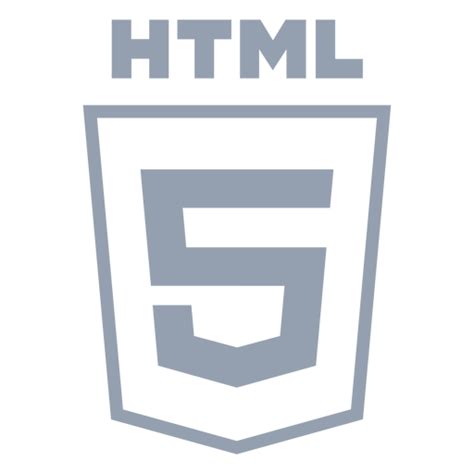 Html programming language flat - Transparent PNG & SVG vector file