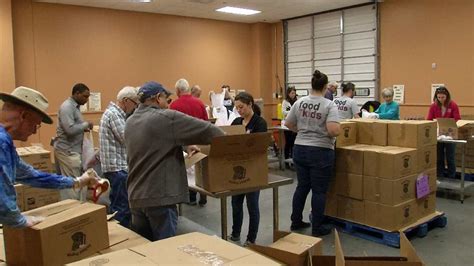They worked diligently to pack boxes of food that will be distributed throughout the 24 counties of eastern oklahoma. How Your Donation Helps The Community Food Bank Of Eastern ...