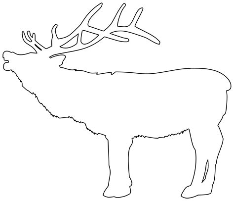 Shape of Stag | Free Printable Papercraft Templates