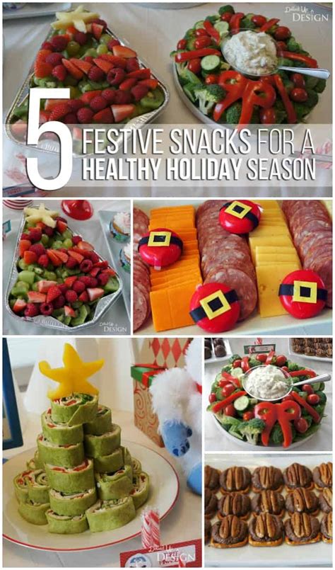 This collection of recipes includes all the good old. Healthy Holiday Party Food - Moms & Munchkins