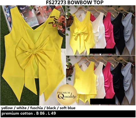 Bowbow Top Supplier Baju Bangkok Korea Dan Hongkong Premium Quality