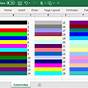 Vba Excel Color Index List