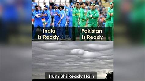 prior to india pakistan cricket match twitter drops hilarious rain memes trending hindustan
