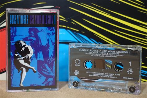 Use Your Illusion Ii By Guns N Roses Vintage Cassette Tape