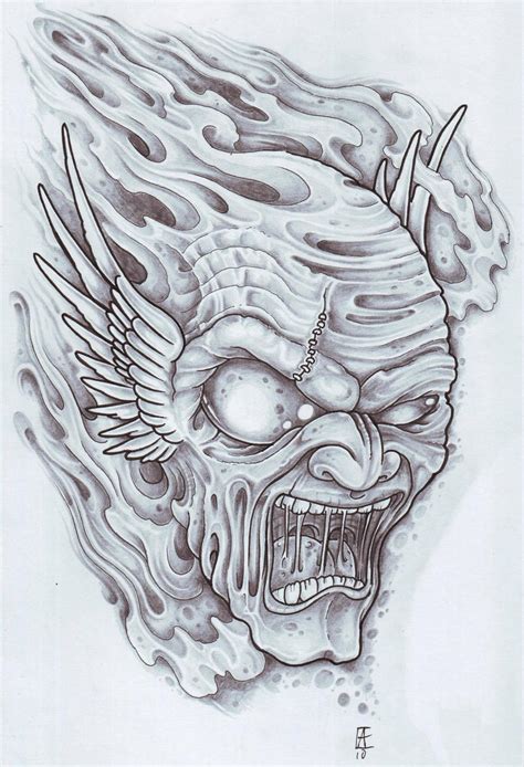 Winged Demon Tattoo 2010 By Vikingtattoo On Deviantart