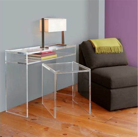 Buy the best and latest clear acrylic desk chair on banggood.com offer the 1 078 руб. 18 Sleek Acrylic Computer Desk Designs for Small Home Office