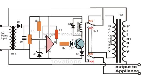 220v To 110v Circuit Diagram
