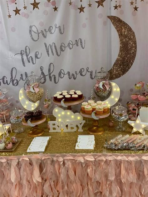 Over The Moon Baby Shower Party Ideas Photo 3 Of 13 Catch My Party