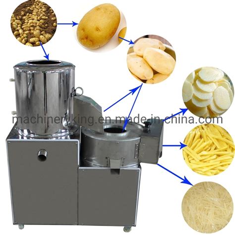 Industrial Electric Carrot Cassava Potato Peeler Potato Washing Peeling