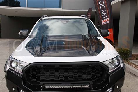 Kut Snake Raptor Style Front Matte Black Grille For Ford Ranger Px3