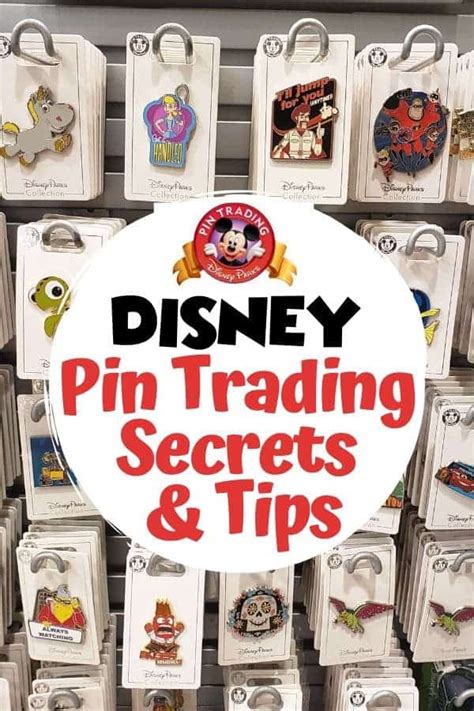 Disney Pin Trading Secrets And Tips Disney Trading Pins Disney Pin