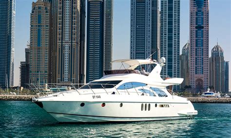Azimuth 62ft Luxury Yacht In Marina Dubai Getmyboat