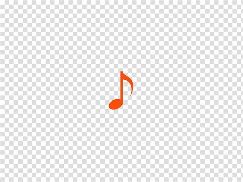 Orange Music Note Transparent Background Png Clipart Hiclipart