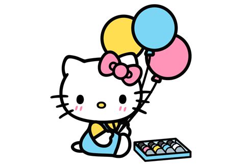 Transparent Hello Kitty Happy Birthday Gif - animasi gifs