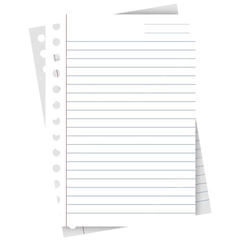 Notebook Paper Png Transparent Images Png All