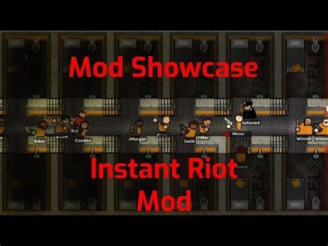 Maybe you would like to learn more about one of these? Prison Architect Mod Show Case - Instant Riot Mod - YouTube