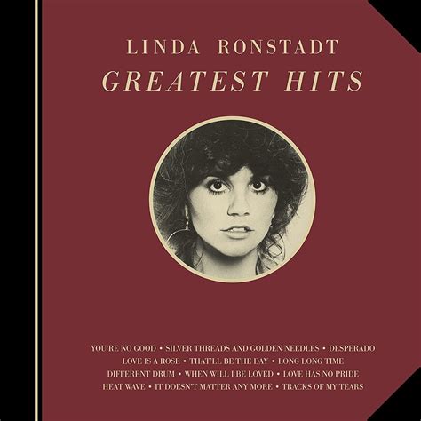 Linda Ronstadt Greatest Hits Volume 1 2022 Remaster Vinyl Pop Music