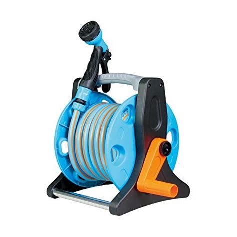 Prosper Hose Reel 15 Mtr With Hose Pipe And 6 Pattern Water At Best