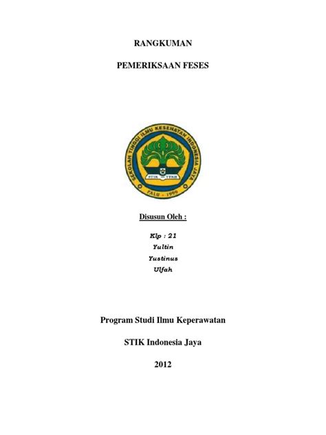 Produk, latihan, pemeriksaan dalaman, kajian semula pengurusan dan keperluan perundangan. pembahasan pemeriksaan feses