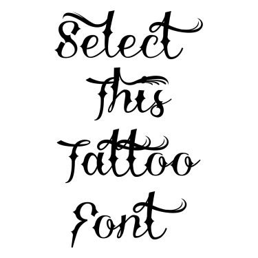 With just a few clicks, you can see exactly what your tattoo will look like. Gangster Tattoo Font Generator