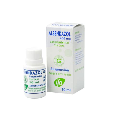 Albendazol Mg Laboratorios Ifa