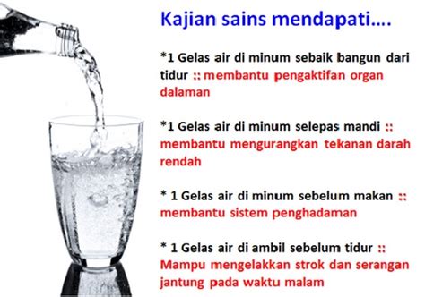 Kebaikan air lemon + halia. Khasiat dan Kebaikan Minum Air Kosong (Air Masak)