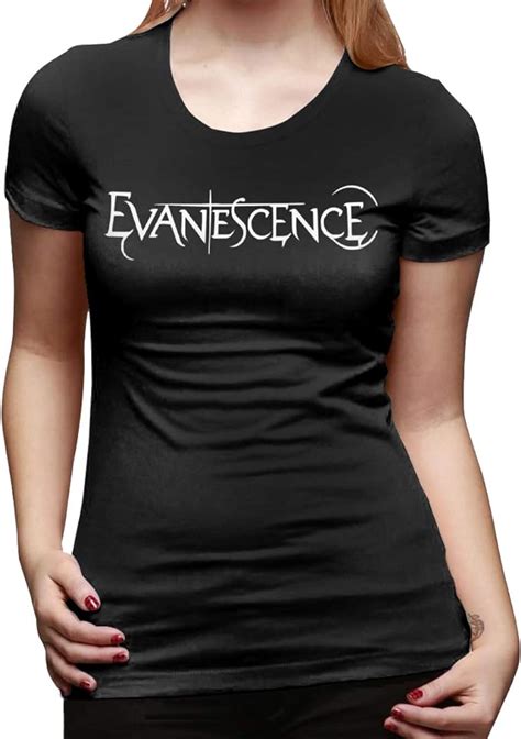 Evanescence Womens Casual Comfort Short Sleeve T Shirt Xl Black At Amazon Womens Clothing Store
