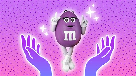 The New Purple Mandms Character Is A Posi Icon Sporked