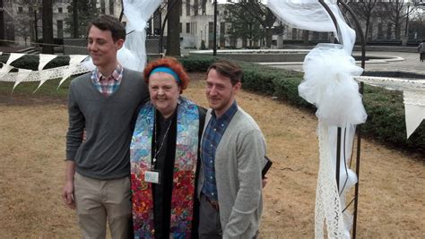 Unitarian Pagan And Other Ministers Officiate Gay Weddings One Methodist Pastor Dances