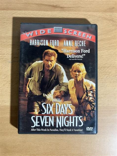 Six Days Seven Nights Dvd Harrison Ford Anne Heche David Schwimmer