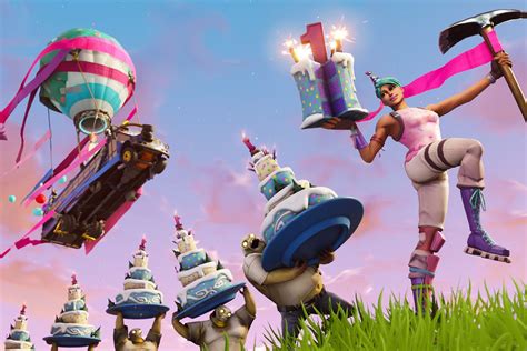 Official twitter account for #fortnite; Epic is celebrating Fortnite's one-year anniversary with new cosmetics - Polygon