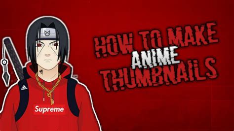 How To Make Anime Thumbnails Neko Youtube