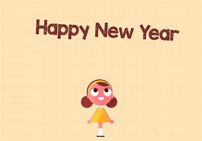 Happy Funny Gifs Animation Newyear Special