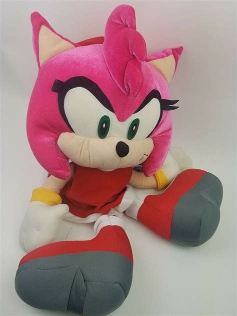 Amy Rose Plush Toy Sonic Plush Toys Amy Rose Sonic The Hedgehog