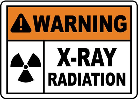 Warning X Ray Radiation Sign Get 10 Off Now