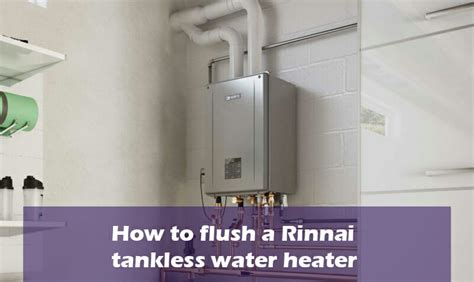 How To Flush A Rinnai Tankless Water Heater In 10 Steps