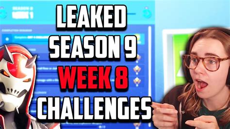 Leaked Week 8 Season 9 Challenges Fortnite Full Guide To Completion Youtube